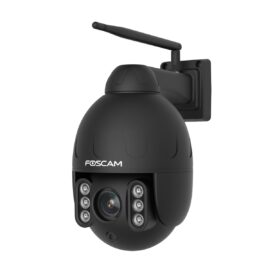 SD8P vonkajšia otočná 4K (8MP) WiFi IP kamera, 4x zoom (čierna)